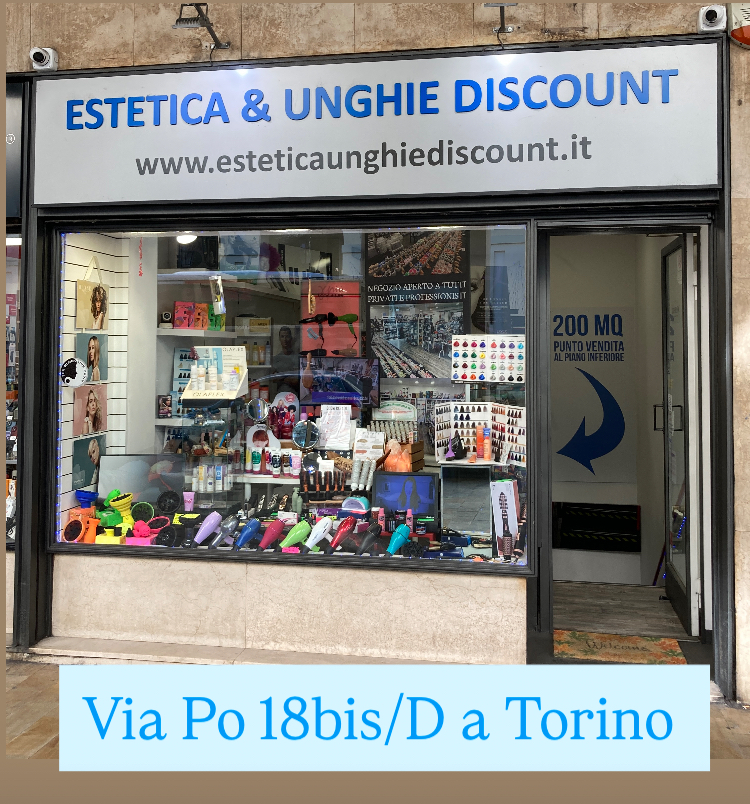 Estetica & Unghie Discount - Vendita prodotti unghie, ciglia, capelli, epilazione, estetica a Torino