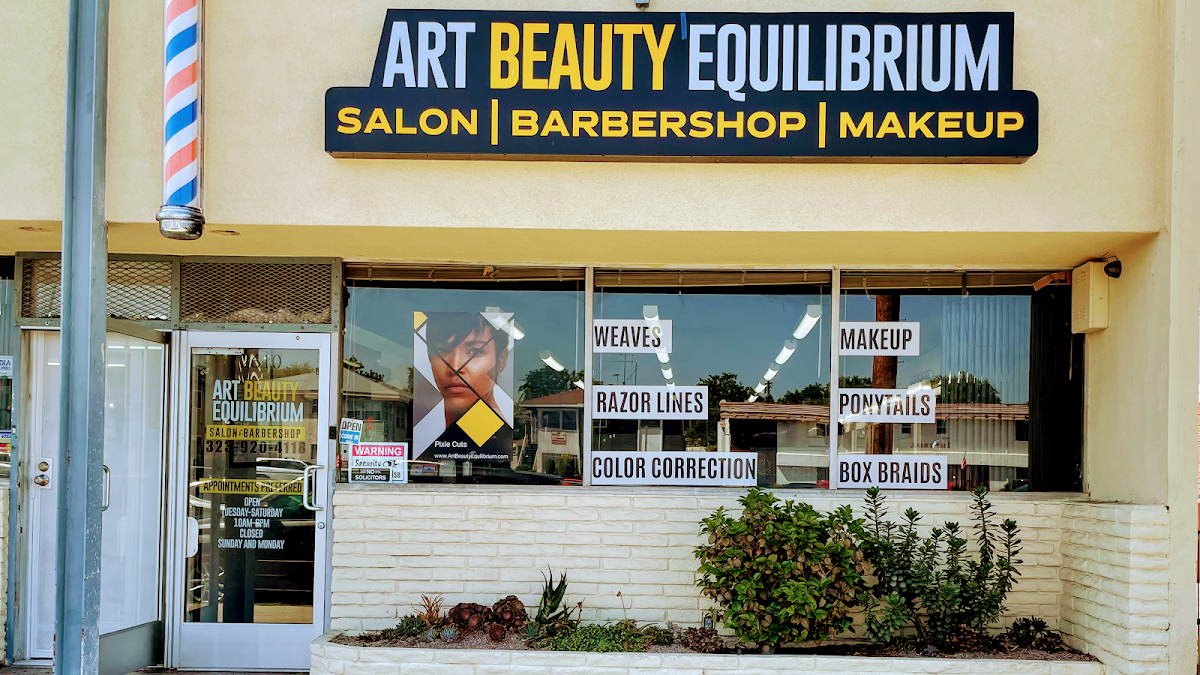 Art Beauty Equilibrium Barbershop Salon Makeup Studio