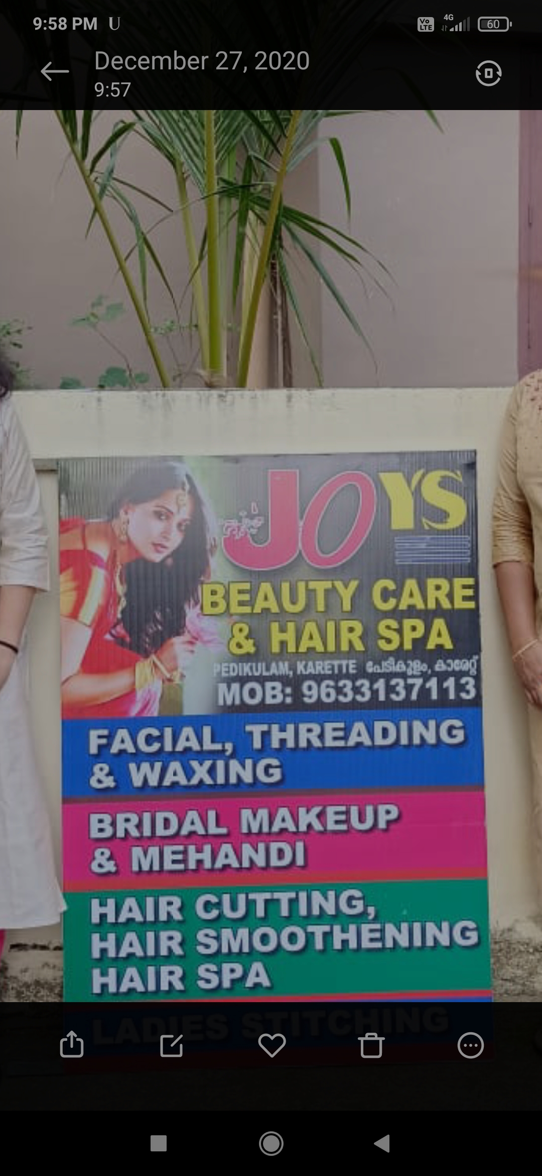 Joys Beauty Care & Bridal Makeovers