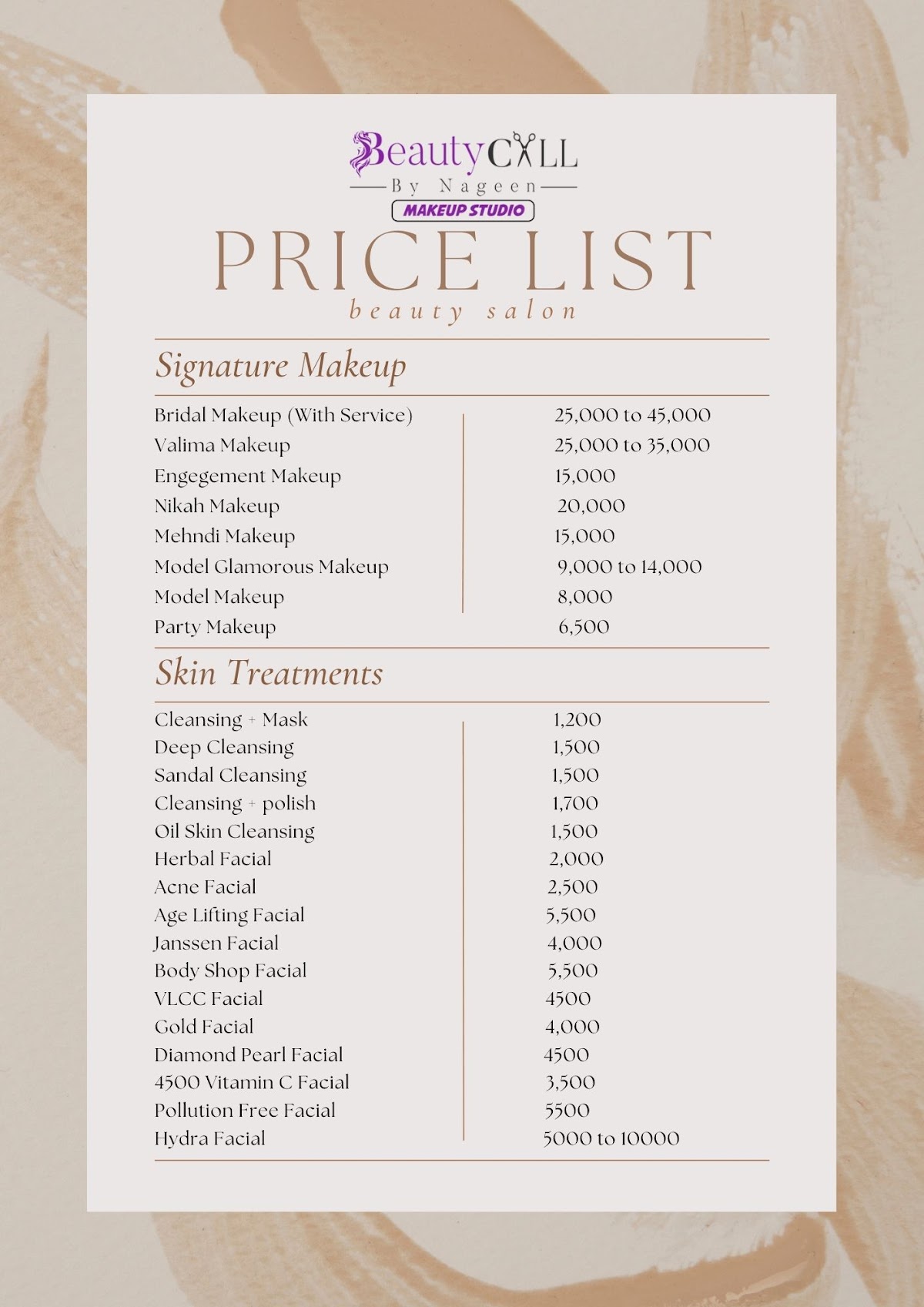 BeautyCall By Nageen