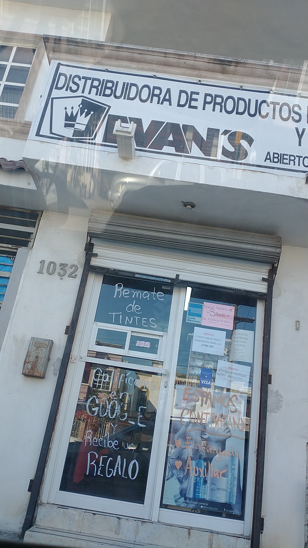 Distribuidora De Productos De Belleza Y Barberias Evan's