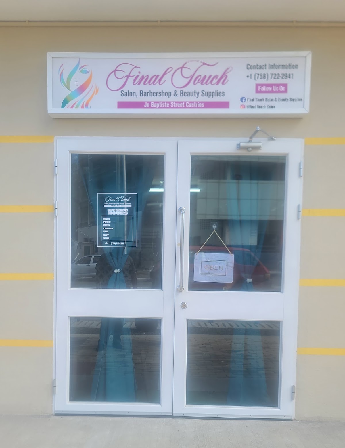 Final Touch salon, Barber shop and Beauty supplies