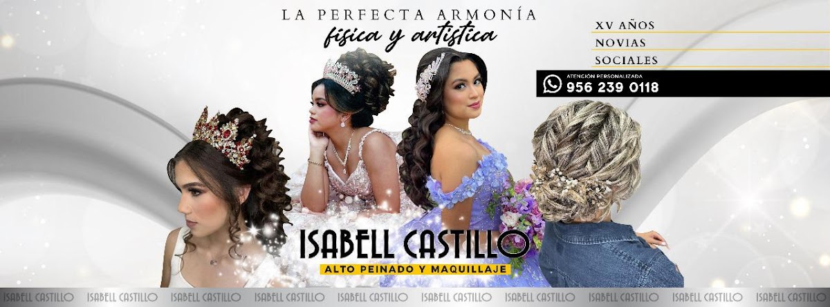 Isabel Castillo Alto Peinado y Maquillaje