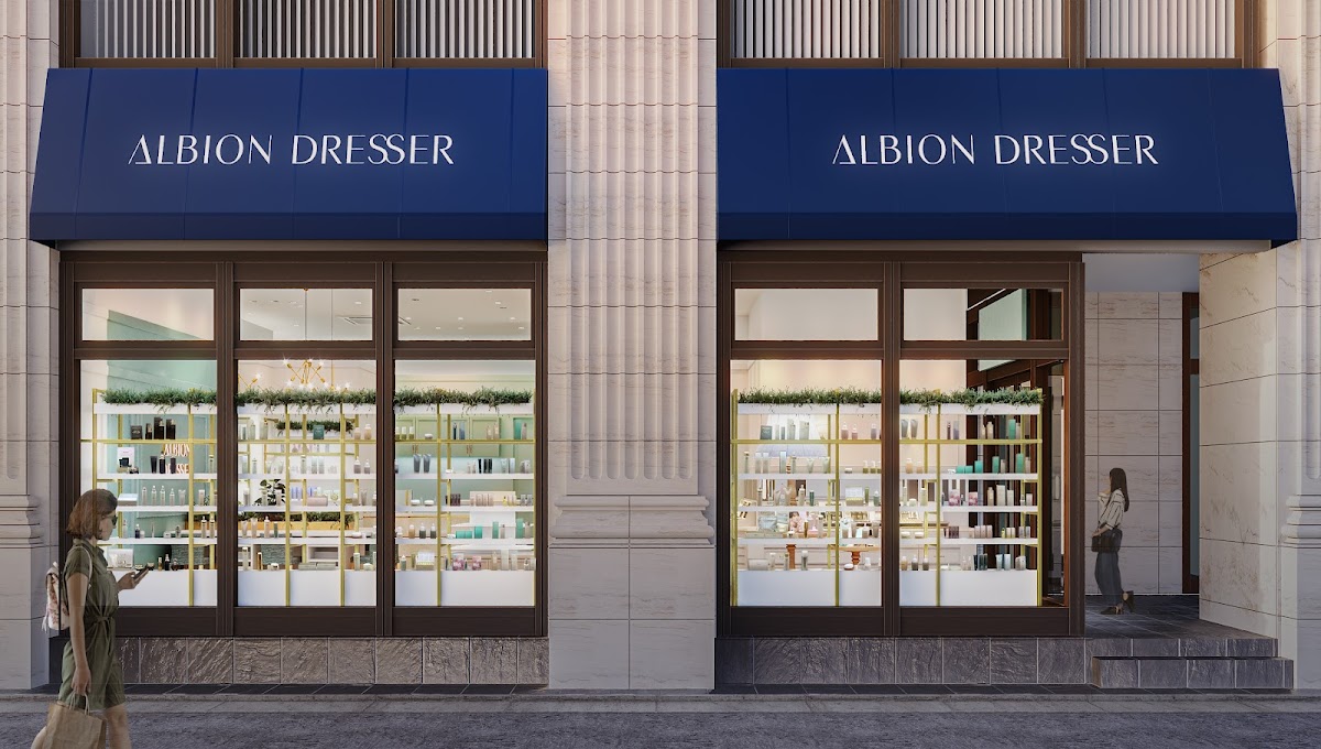 ALBION DRESSER GINZA