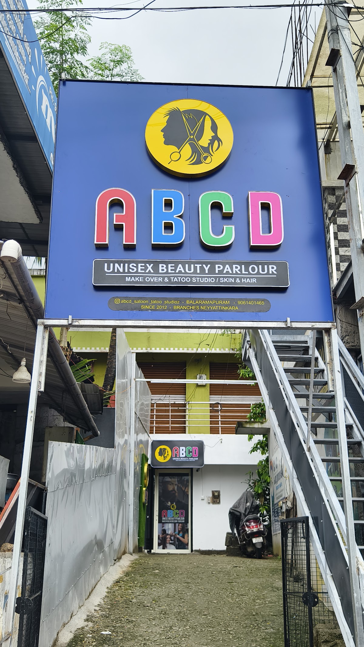 ABCD unisex beauty parlour & tattoo studio Balaramapuram