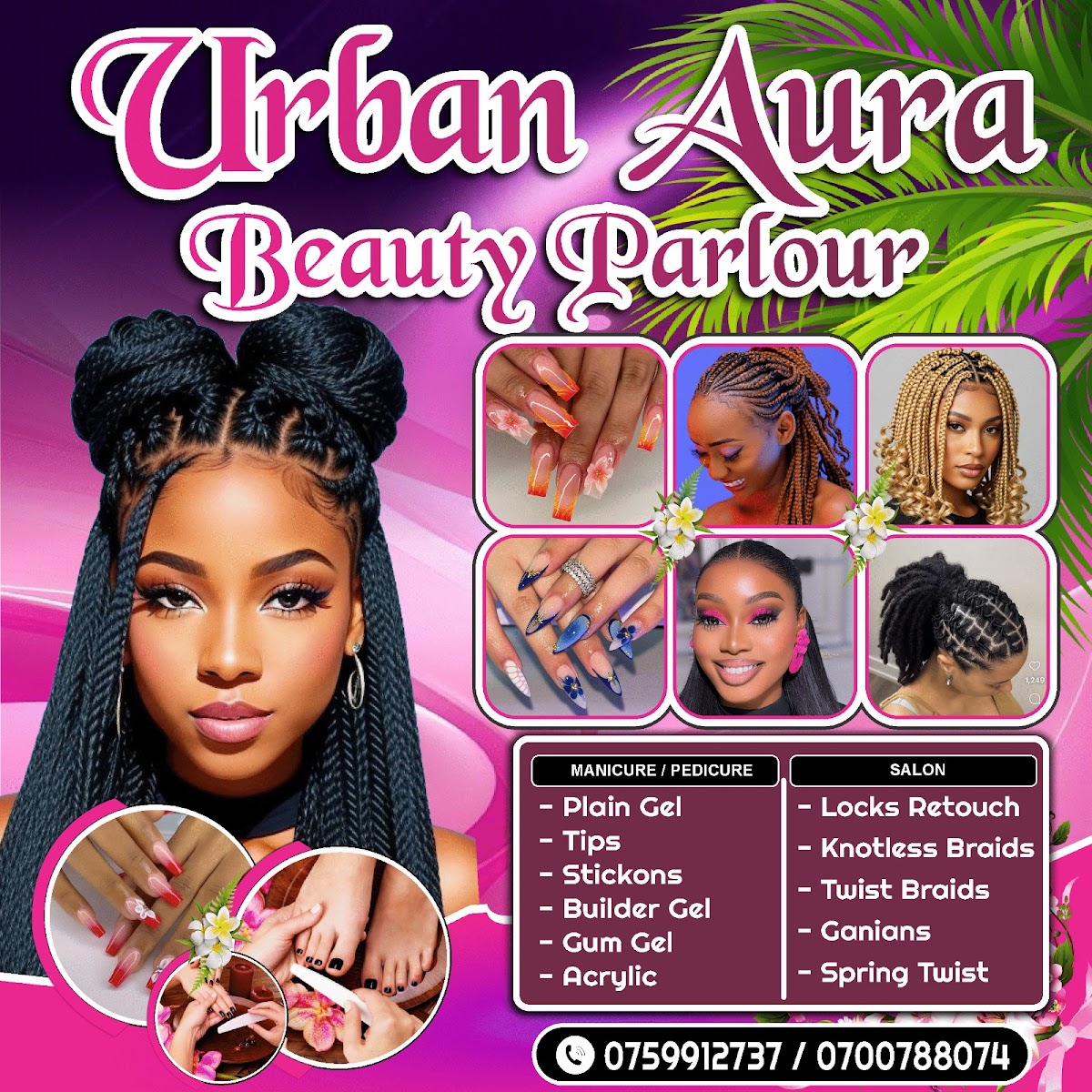 STAN URBAN AURA BEAUTY PARLOUR AND SALON JUJA