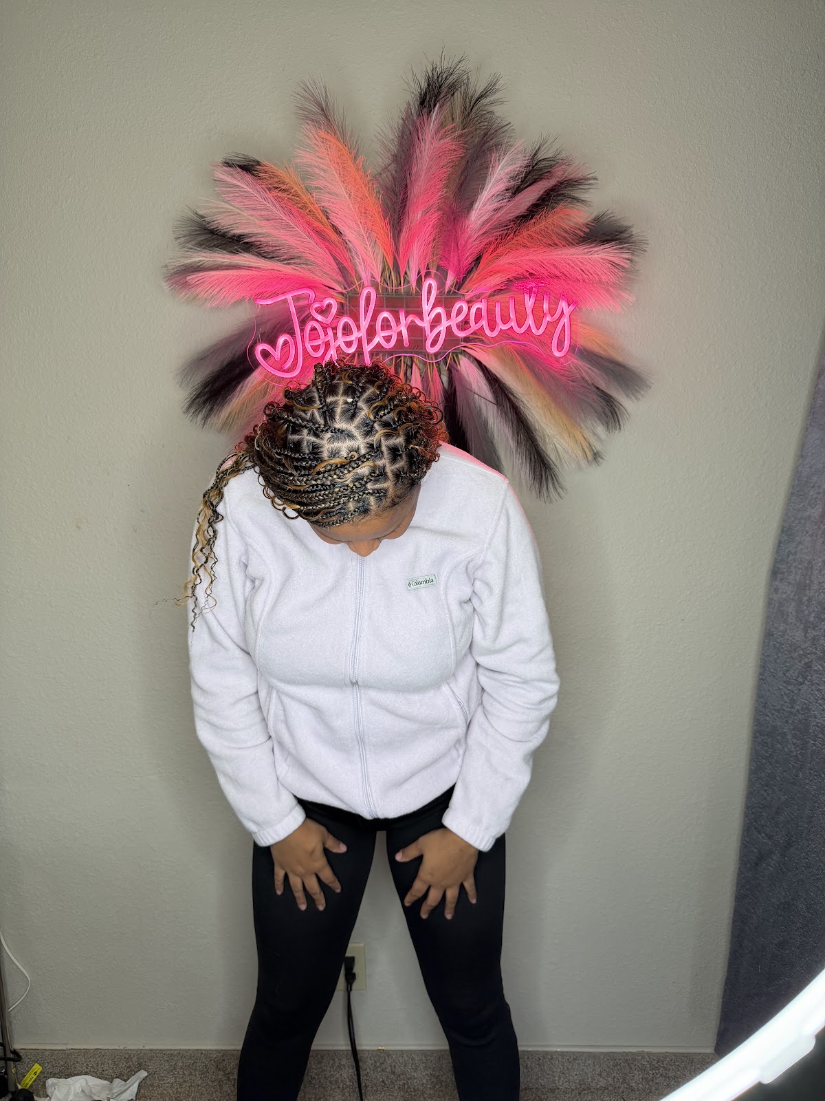 Jojo Beauty Bar Hair braiding, wig install & makeup