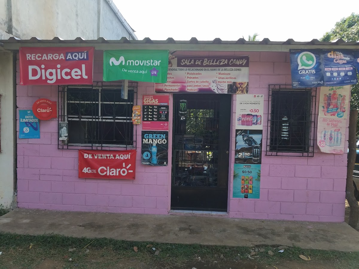 Sala de Belleza y Tienda Candy