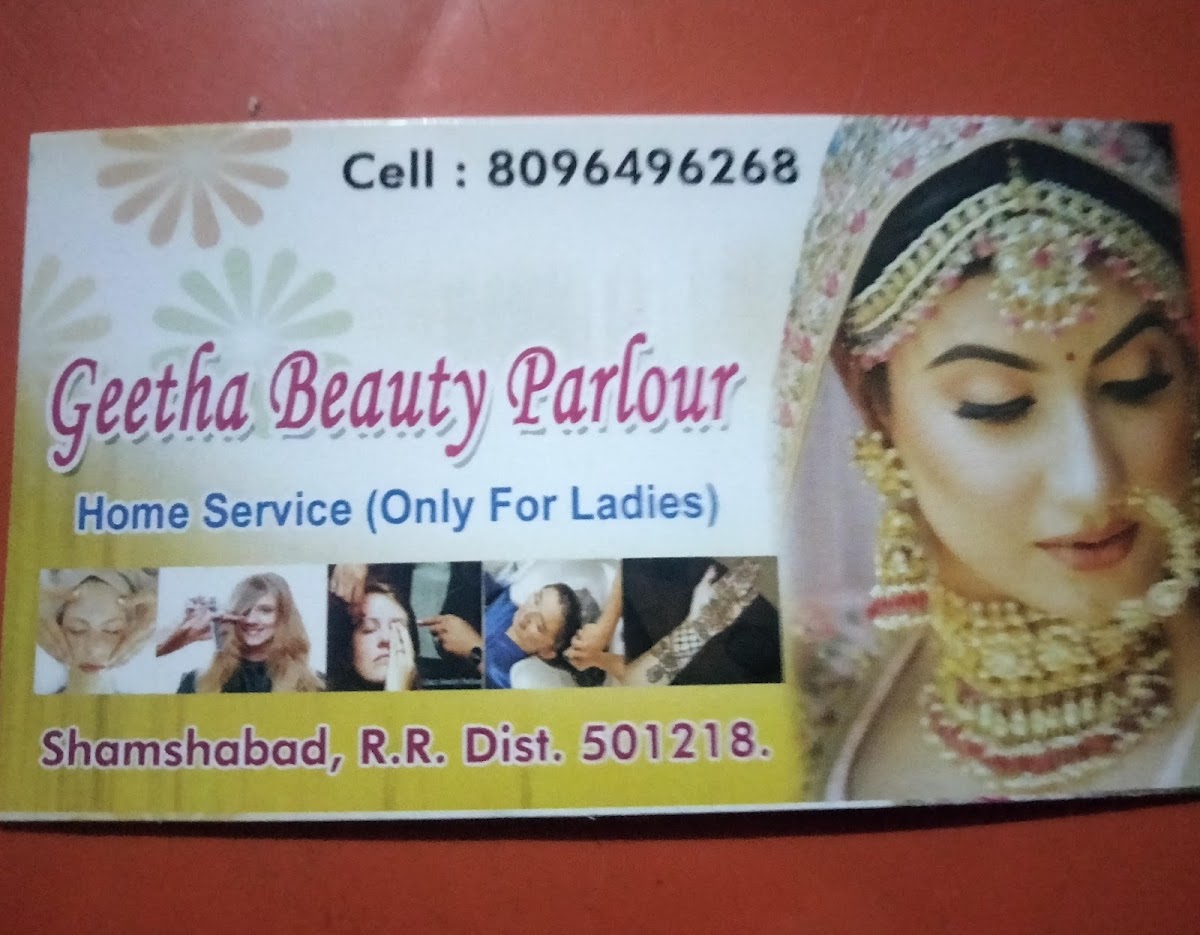 Geetha Beauty Parlour Home Service