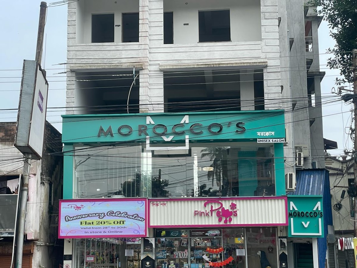 MOROCCO'S Unisex Salon & Makeup studio