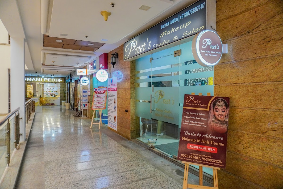 Preet's Makeup Studio Salon & Academy