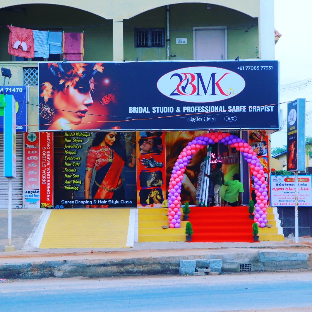 2BMK Bridal Studio & Professional Saree Drapist