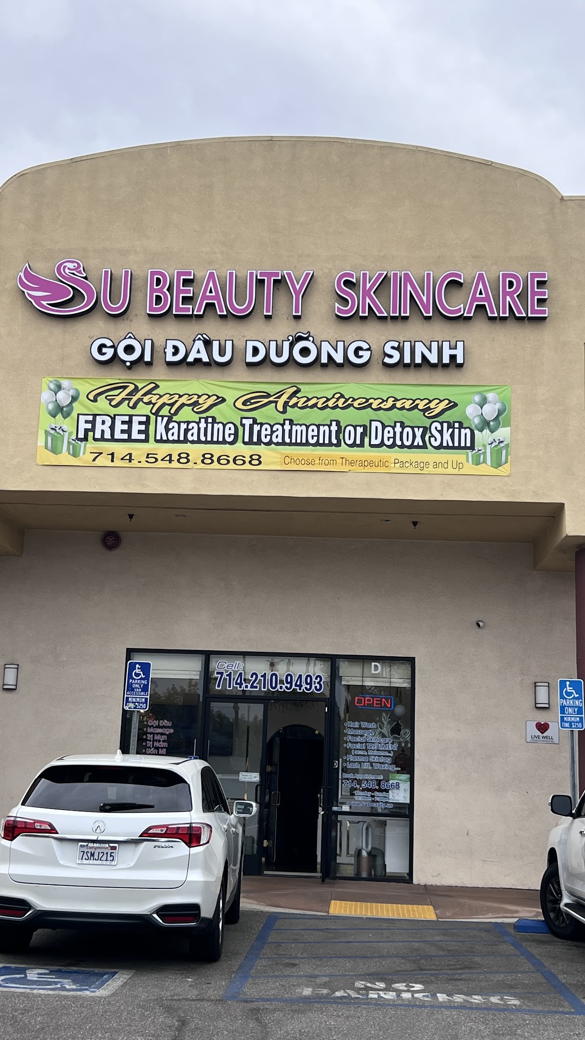 Su Beauty Skincare Head Spa - Goi Dau Duong Sinh