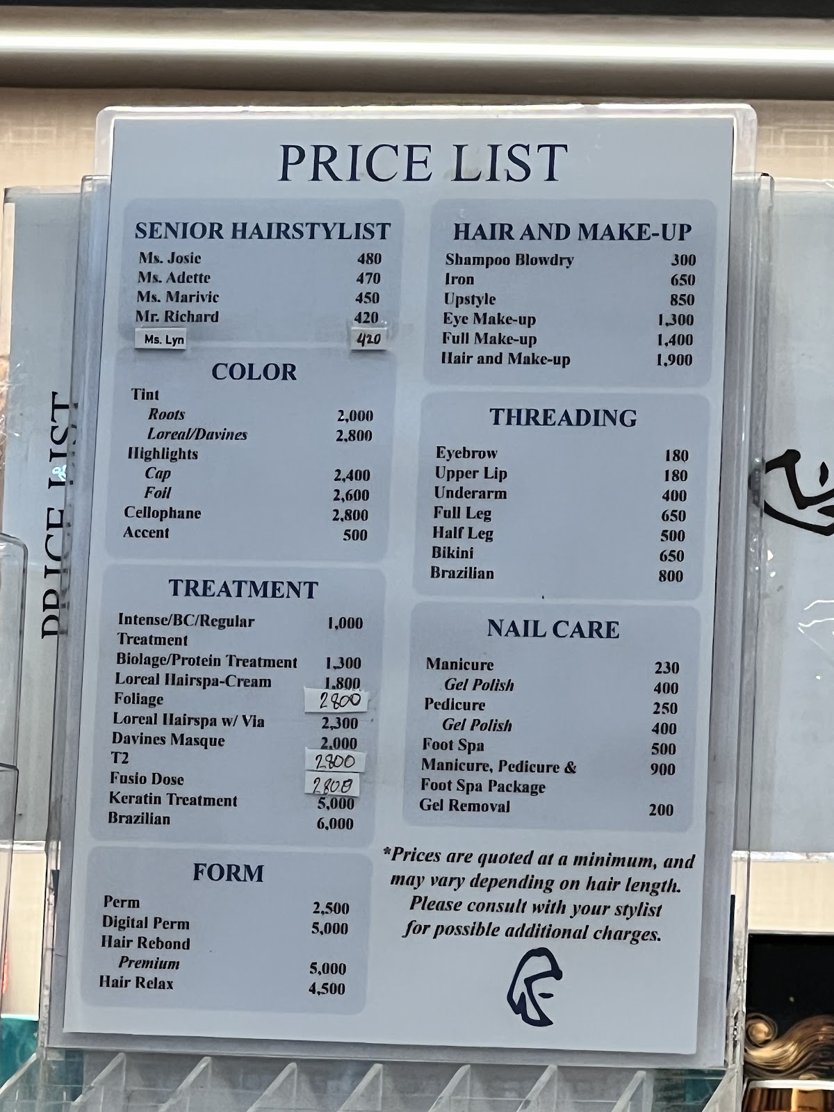 David's Salon SM City Bacoor