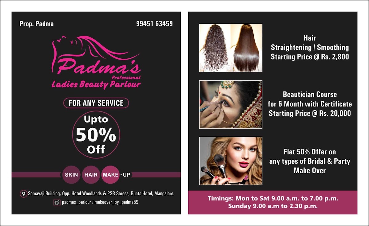 Padmas Beauty Parlour and Make over