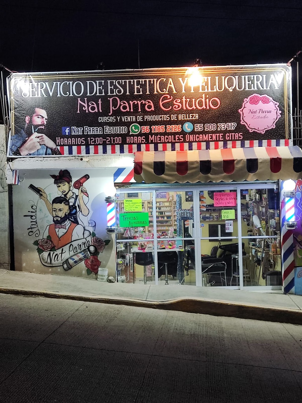 Nat Parra Studio: estética y barbería