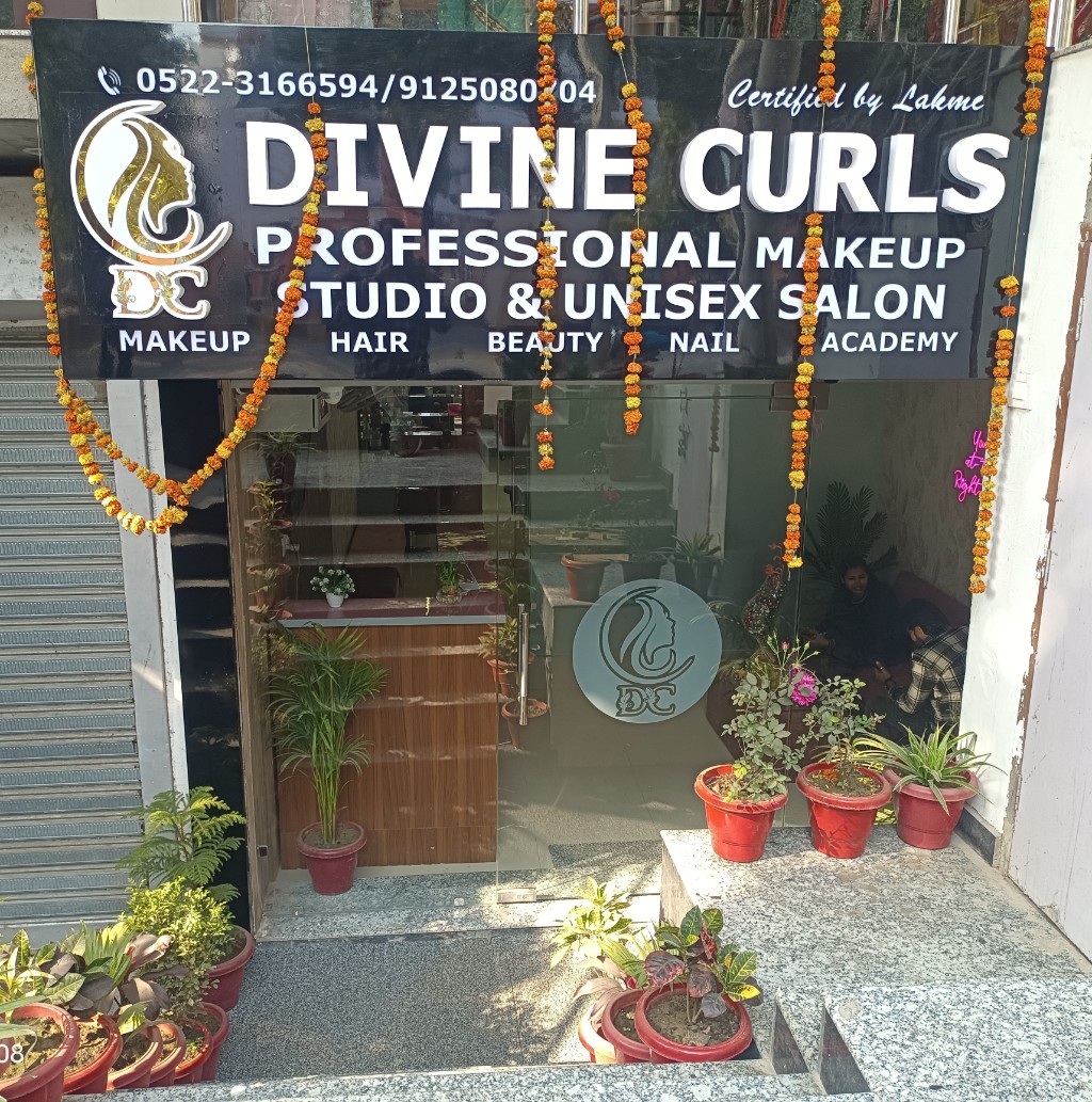 Divine Curls Professional Makeup Studio & Unisex Salon