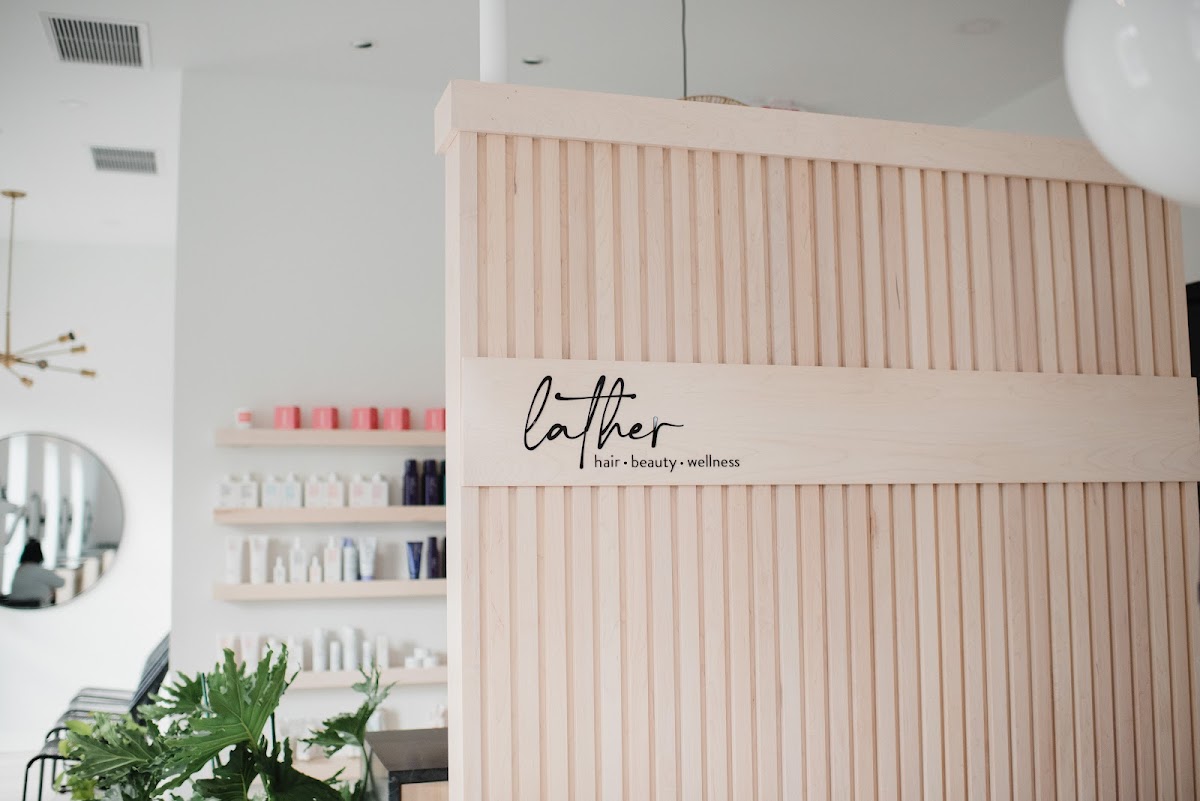 Lather hair.beauty.wellness