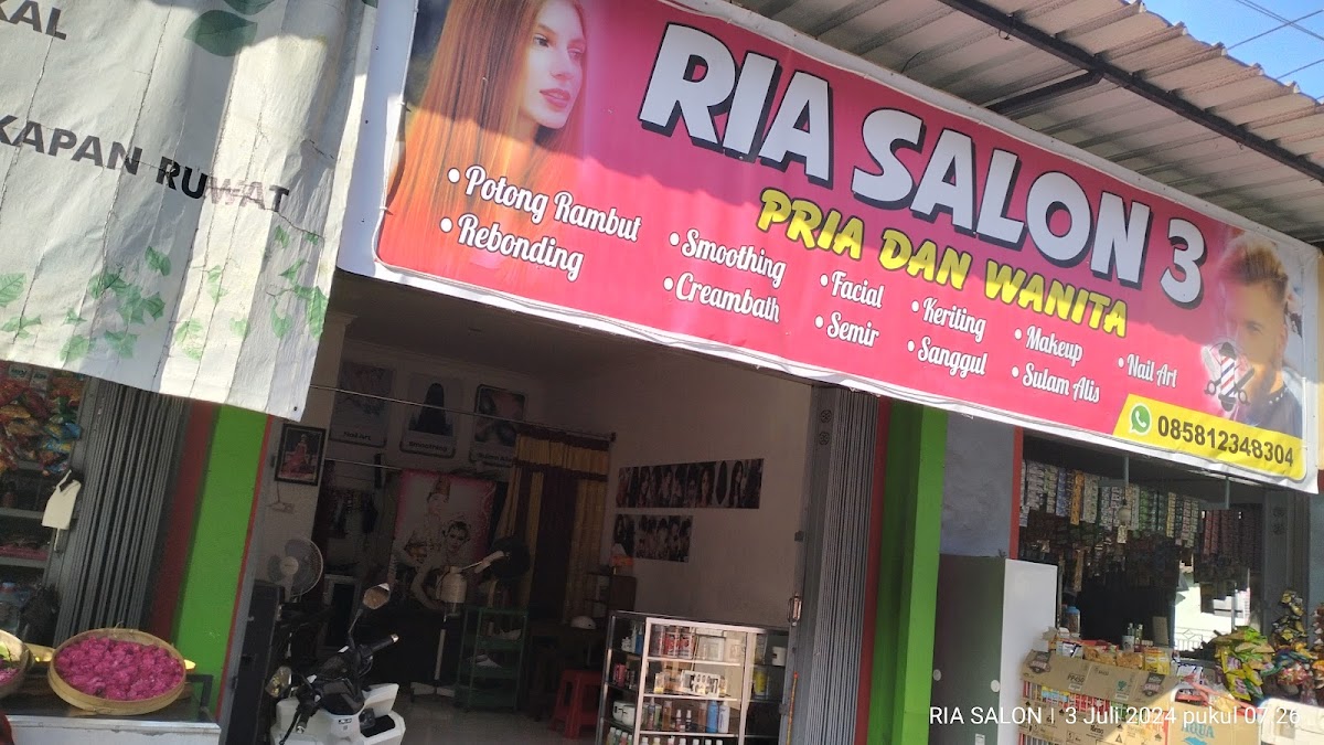 Ria Salon kecantikan rambut dan wajah