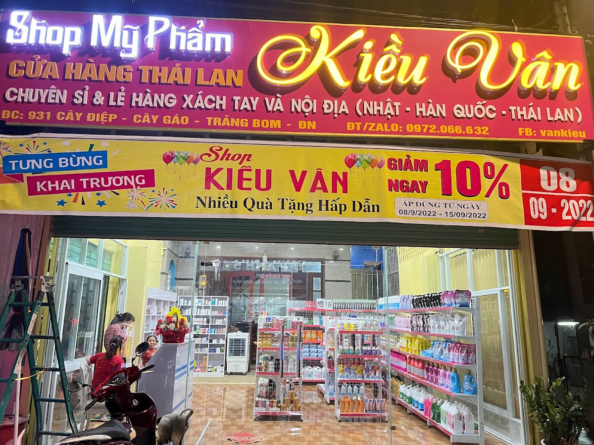 Shop my pham Kieu Van