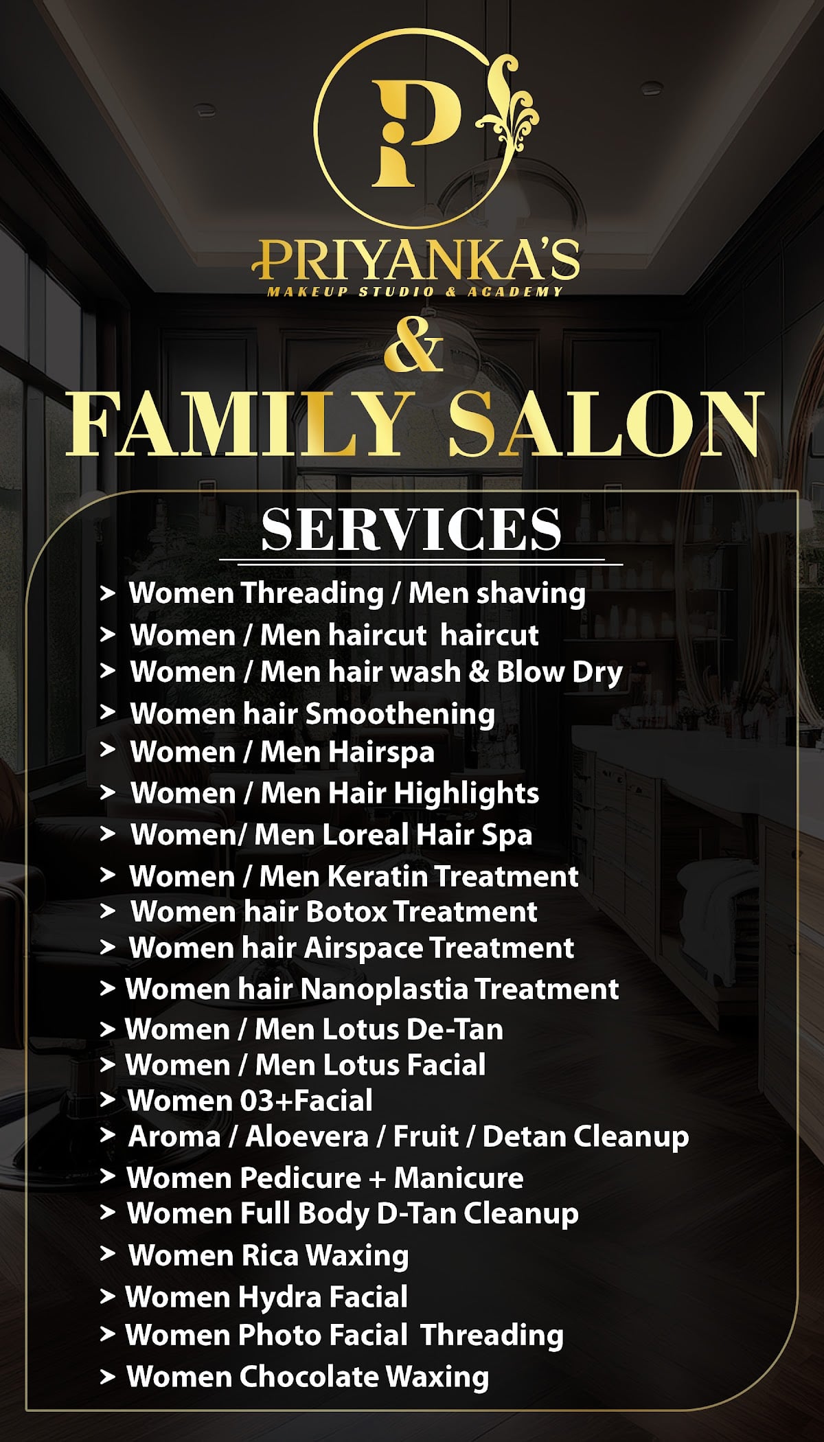 Priyanka's Makeup Studio & Family Salon