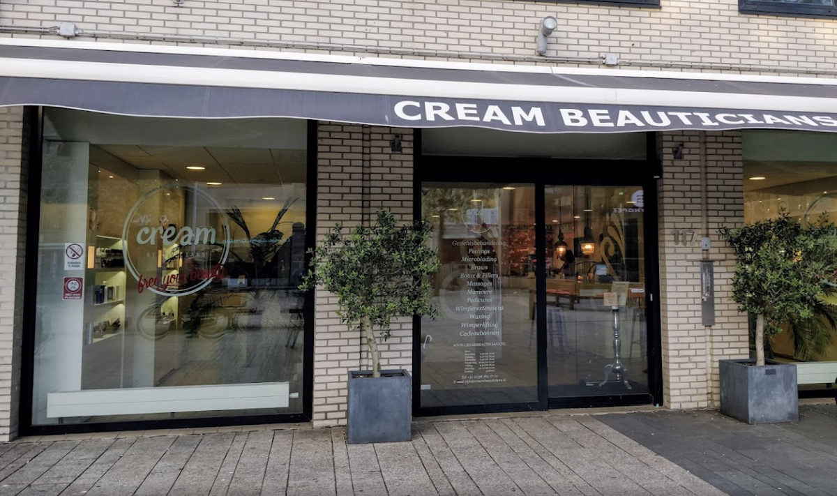 Cream Beauticians