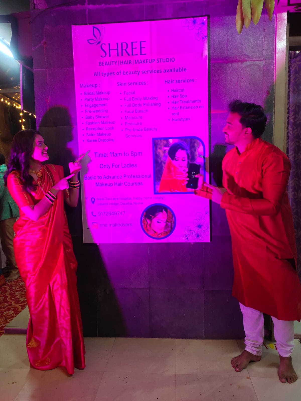 Shree Beauty Hair Makeup Studio