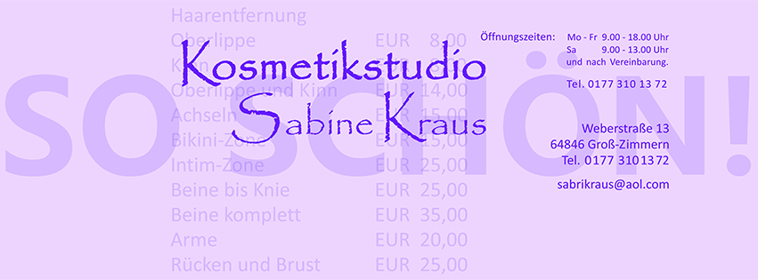 Kosmetikstudio Sabine Kraus