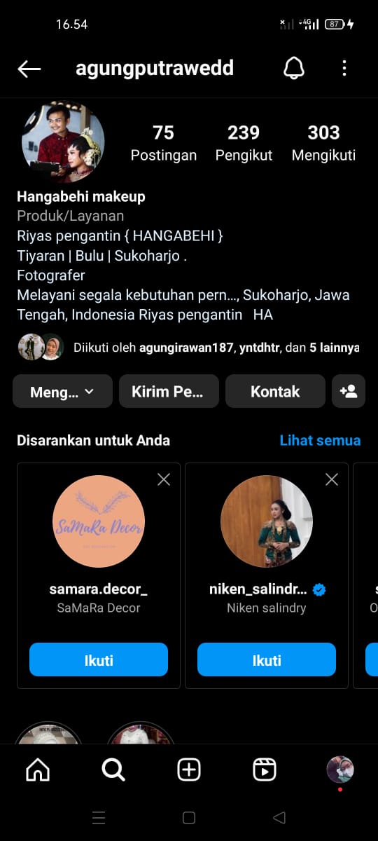 Dekor dan Rias Agung Putra Weddin