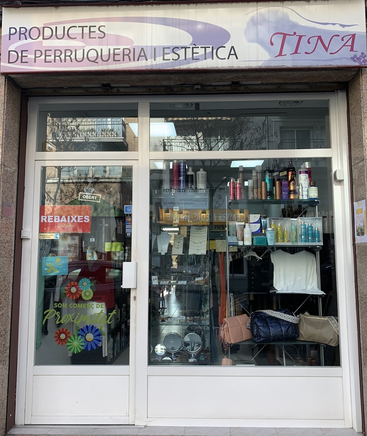 Productes de perruqueria i estetica Tina
