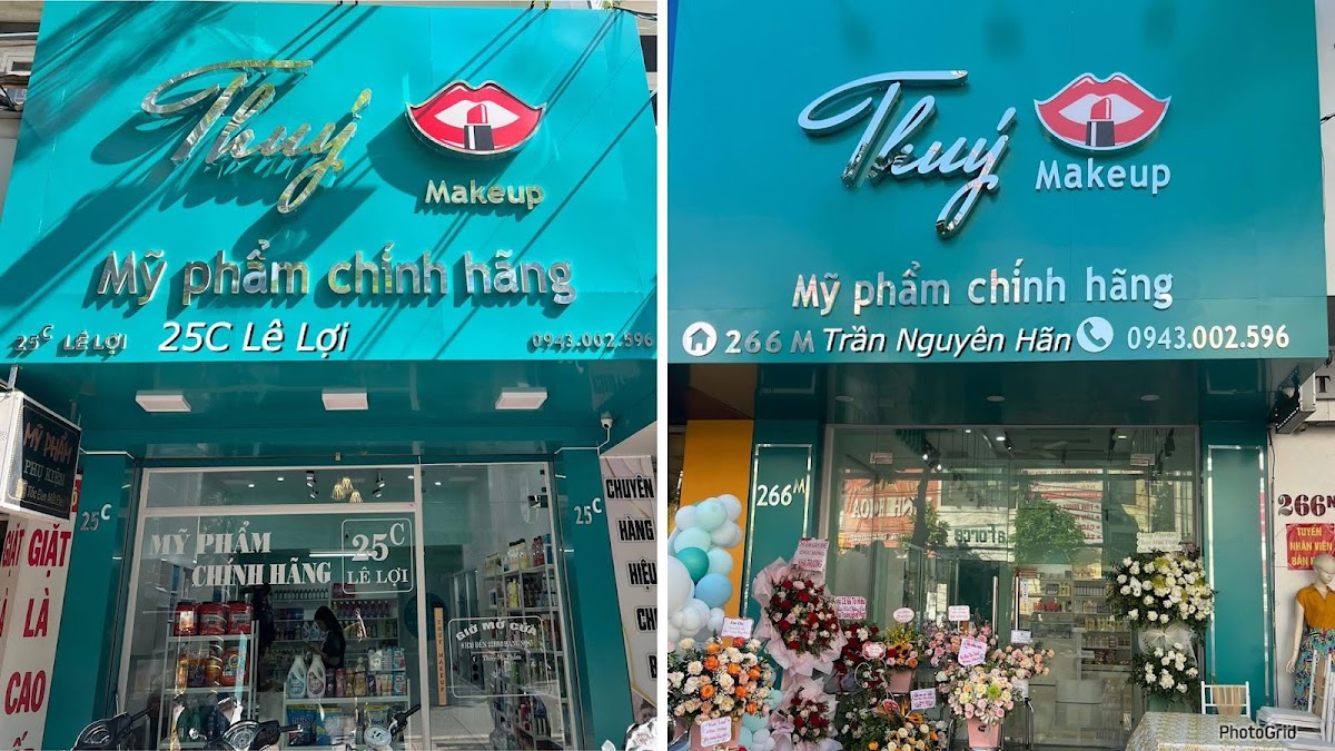 Thuy Make Up Toc den mat den