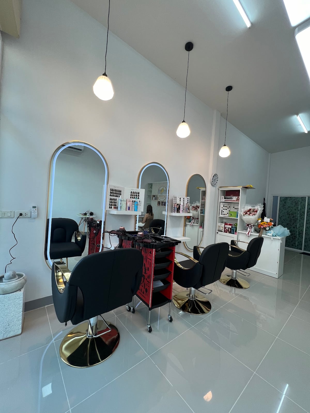 Modern hair style