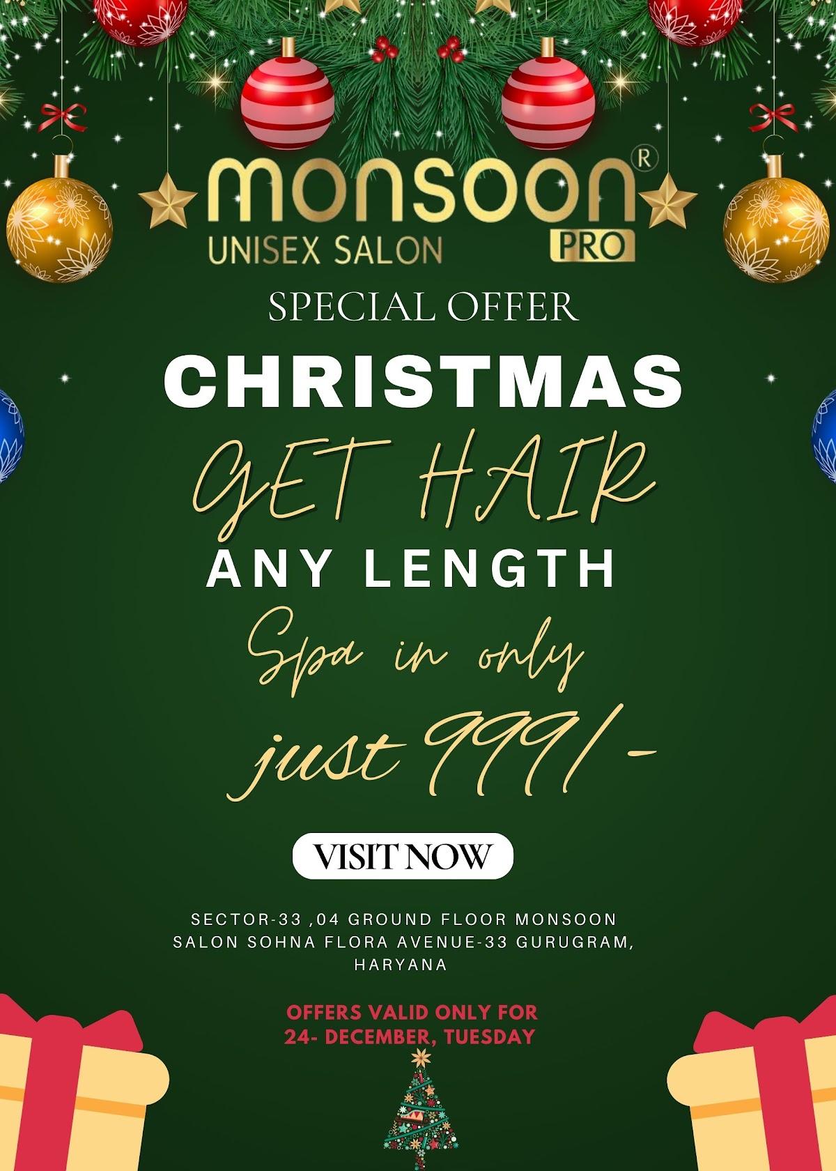 Monsoon Pro Unisex Salon