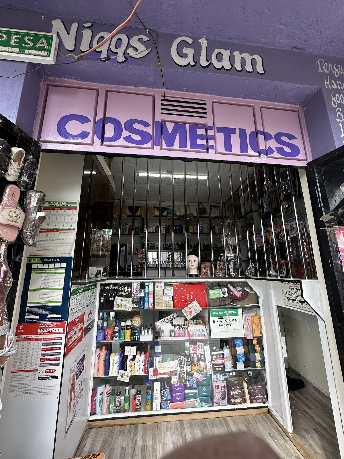 Niqqs Glam Cosmetics & Money Agent