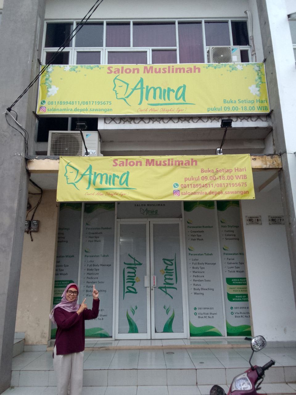 Salon Muslimah Amira - Villa Rizki Ilhami Sawangan