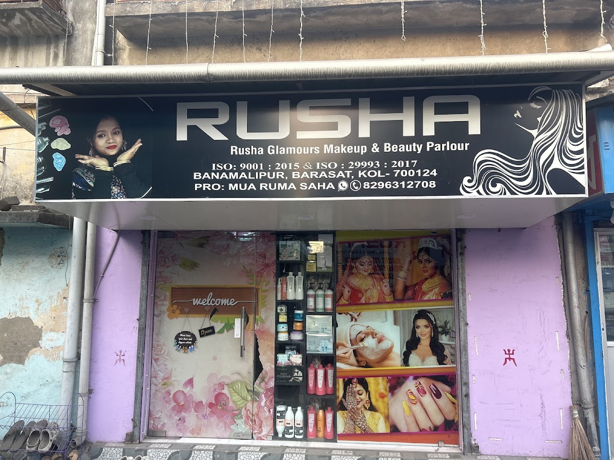 RUSHA GLAMOURS MAKEUP & BEAUTY PARLOUR