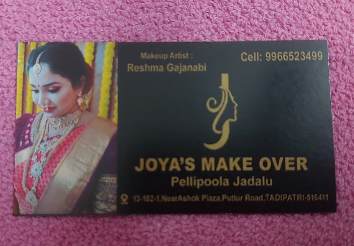 Joya's Beauty Parlour & Pelli Poola Jadalu Joya's Bridal Studio