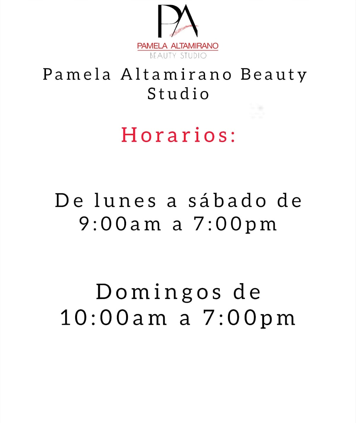 Pamela Altamirano Beauty Studio Sucursal Santa Elena