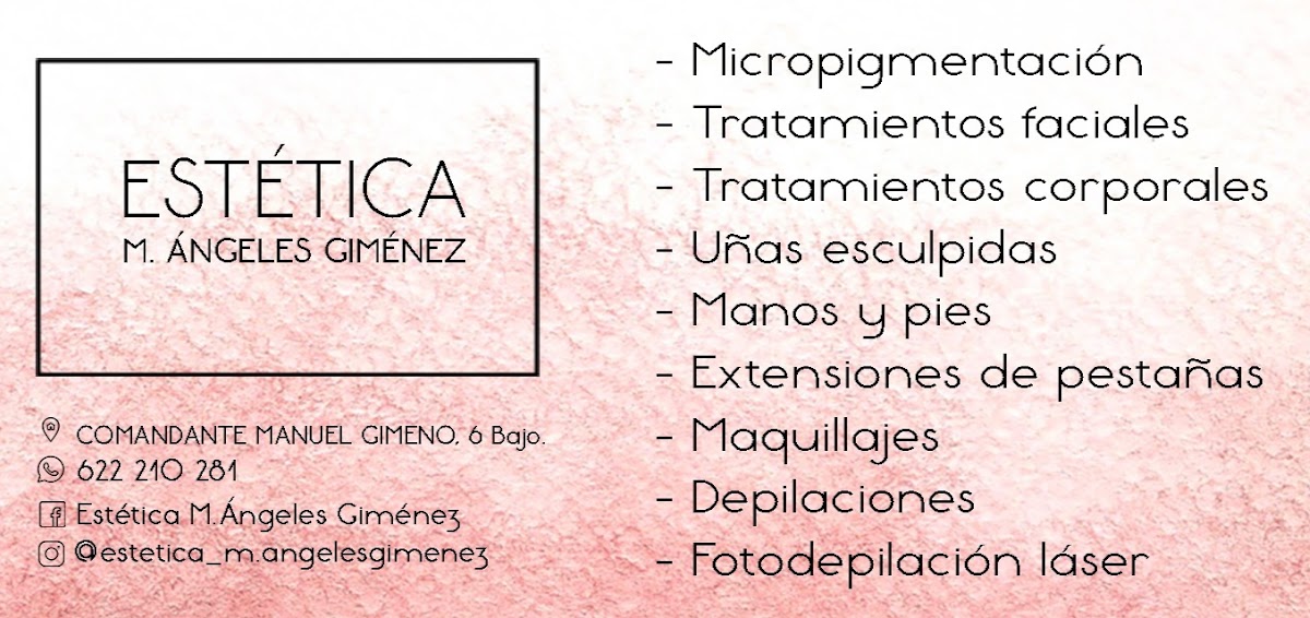 Estética M.Ángeles Giménez