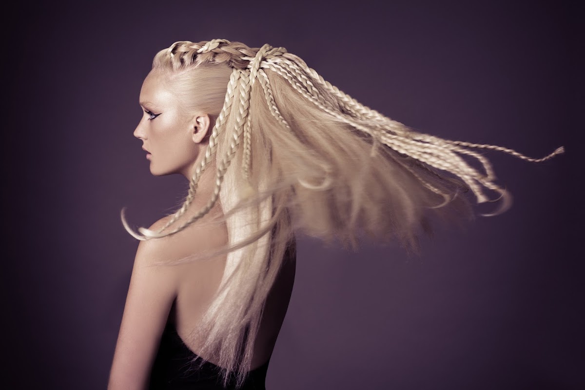Avi Malka hairstyling