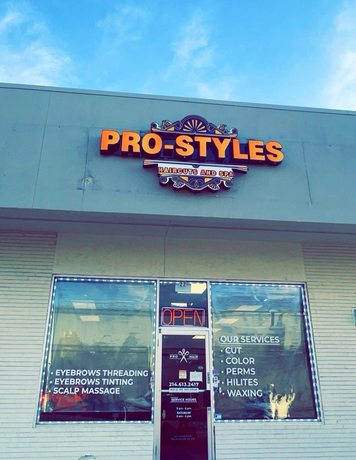 Pro-Styles Haircuts and Spa