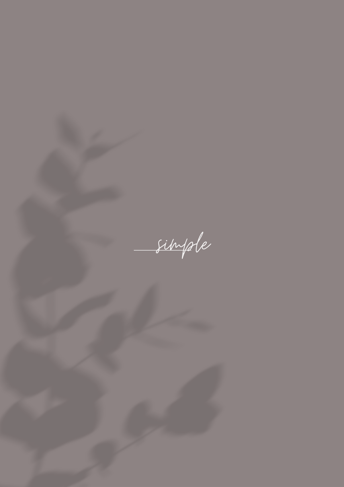 simple Beauty & Relaxation