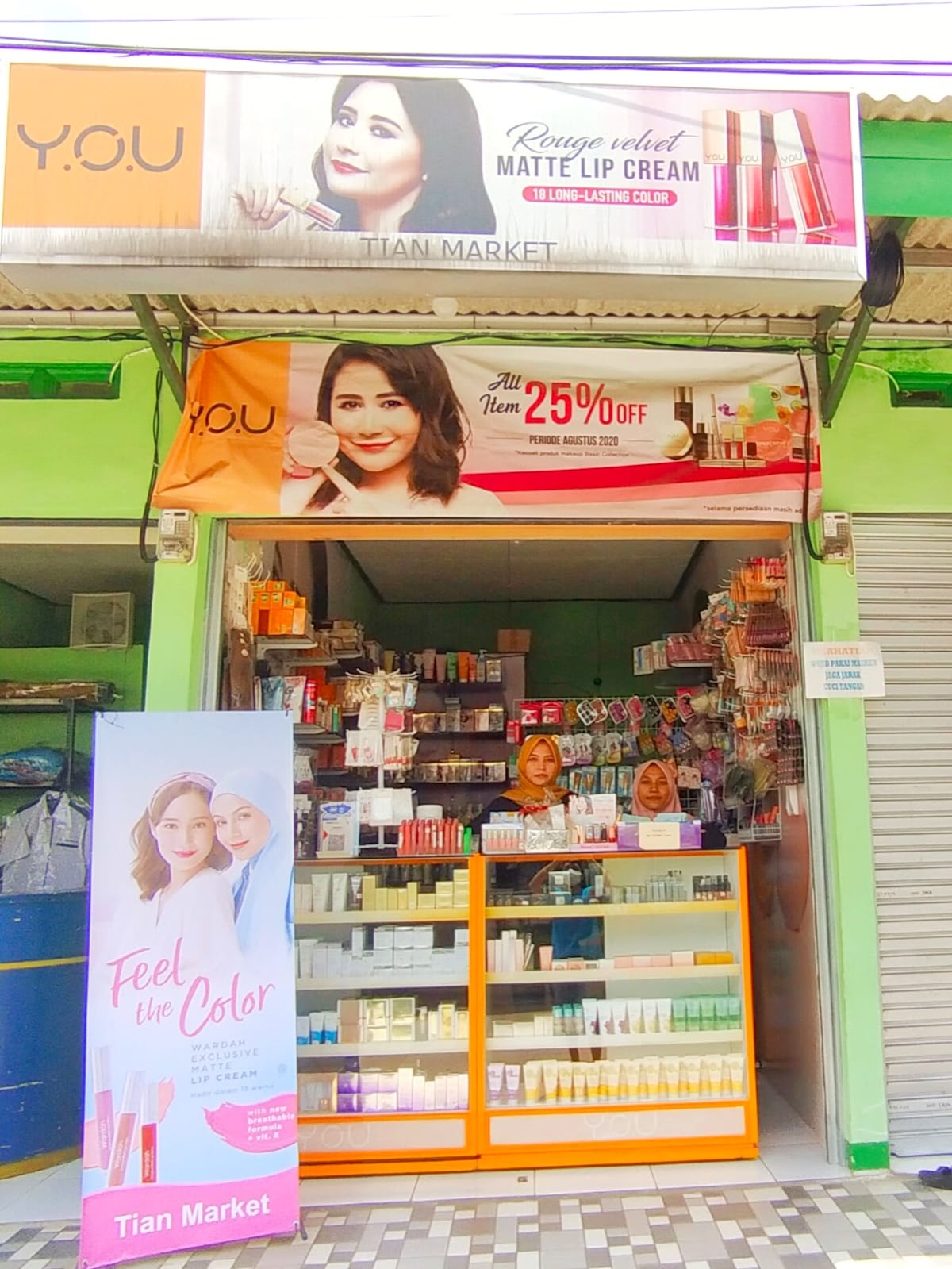 Tian Market Toko Kosmetik Lengkap & Murah