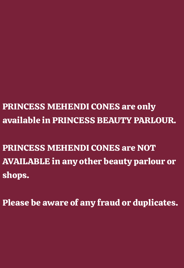 Princess Beauty Parlour and Mehendi cones