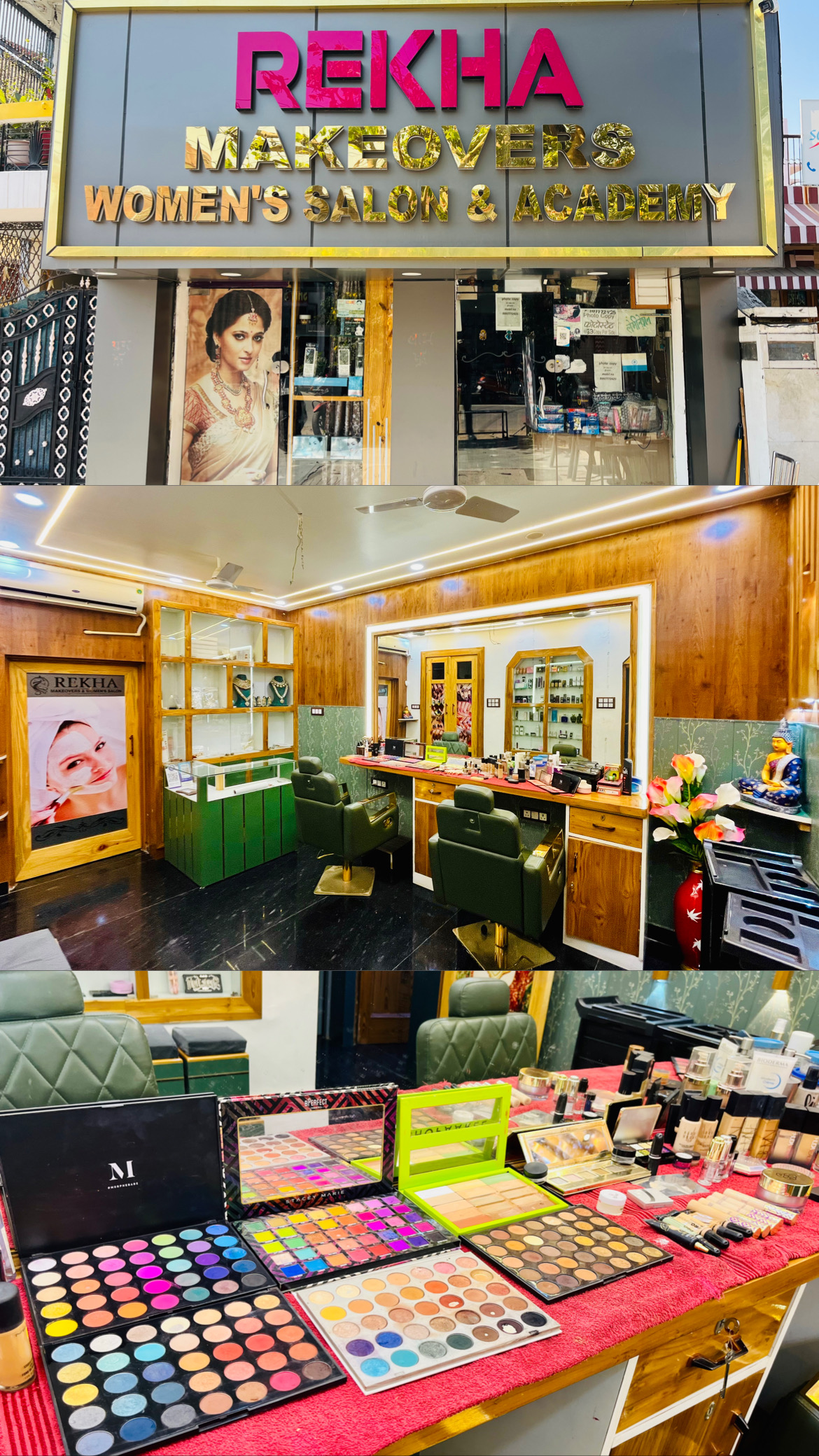 Rekha Makeover & Woman's Saloon