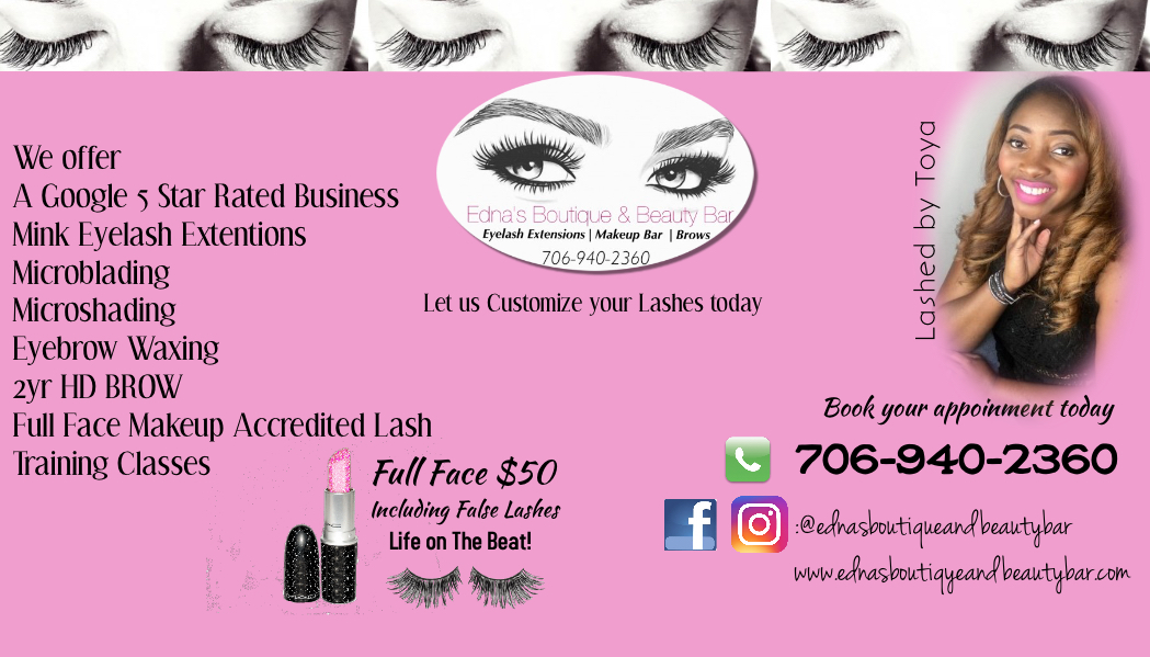 Edna's Boutique and Beauty Bar LLC & Eyelash Extensions