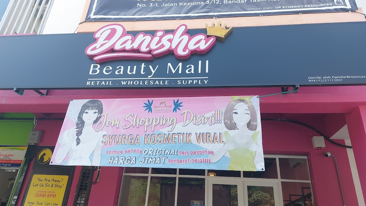 Danisha Beauty Mall - Pemborong Produk Kosmetik & Kecantikan, Cadar, Courier Shoppe Express & Ninjavan Dropoff
