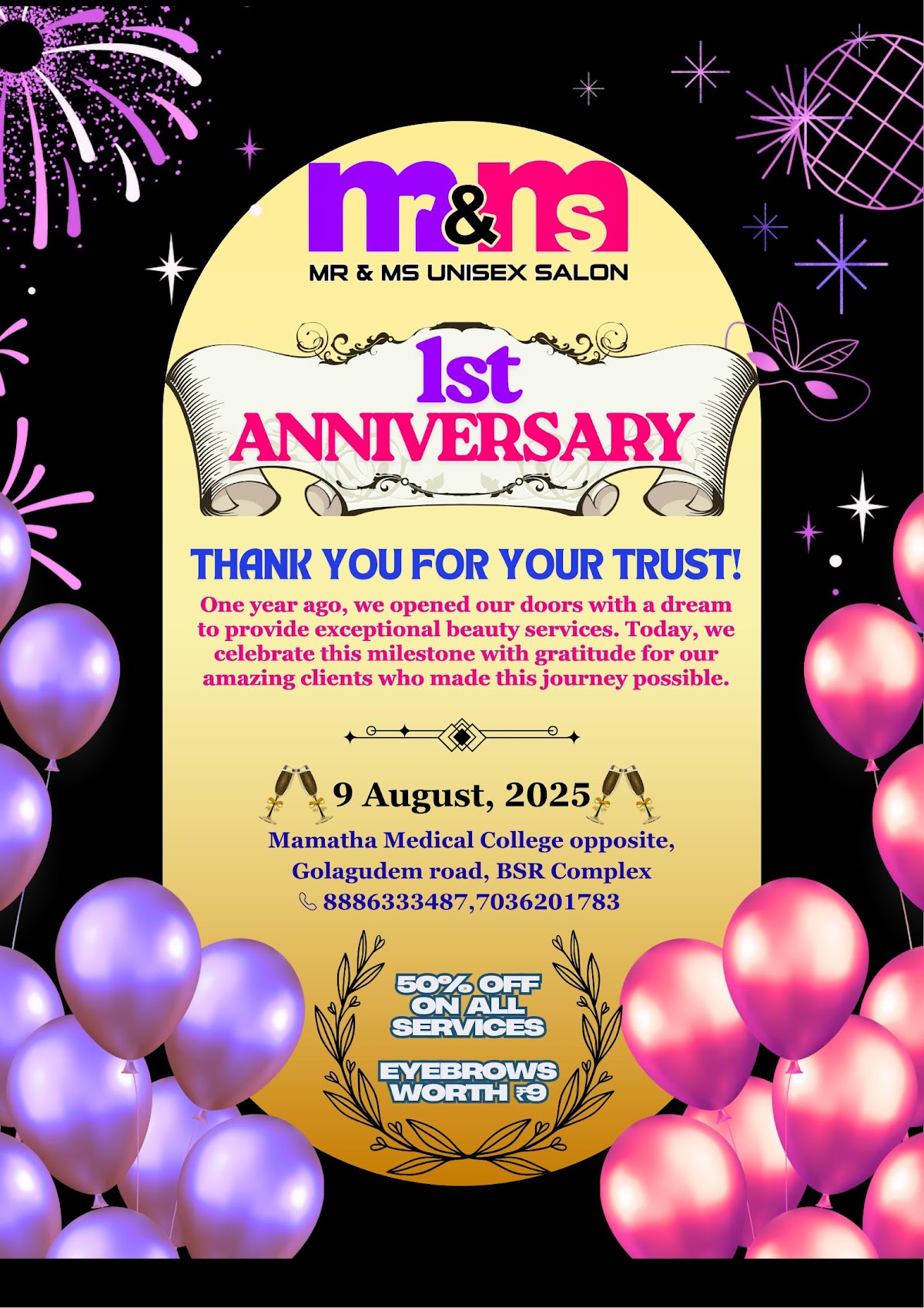 MR& MS UNISEX SALON