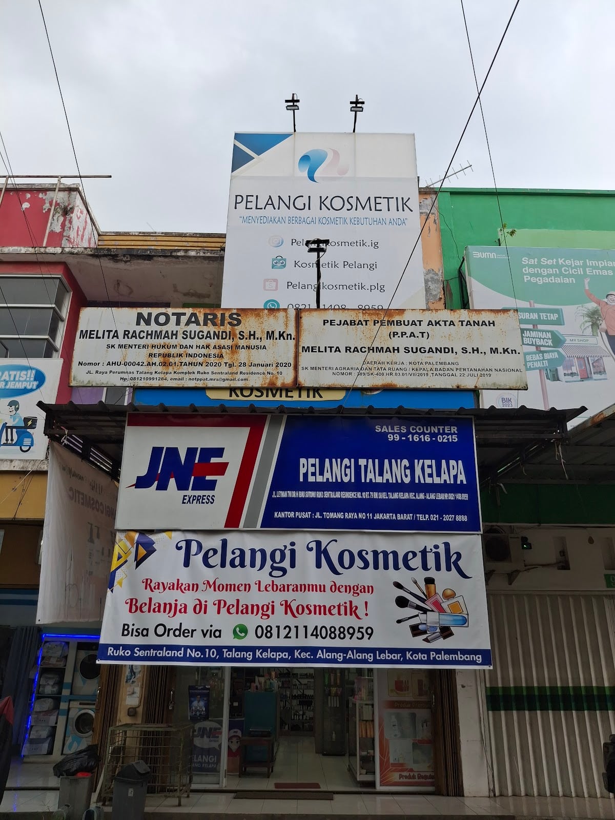 Pelangi Kosmetik Talang Kelapa