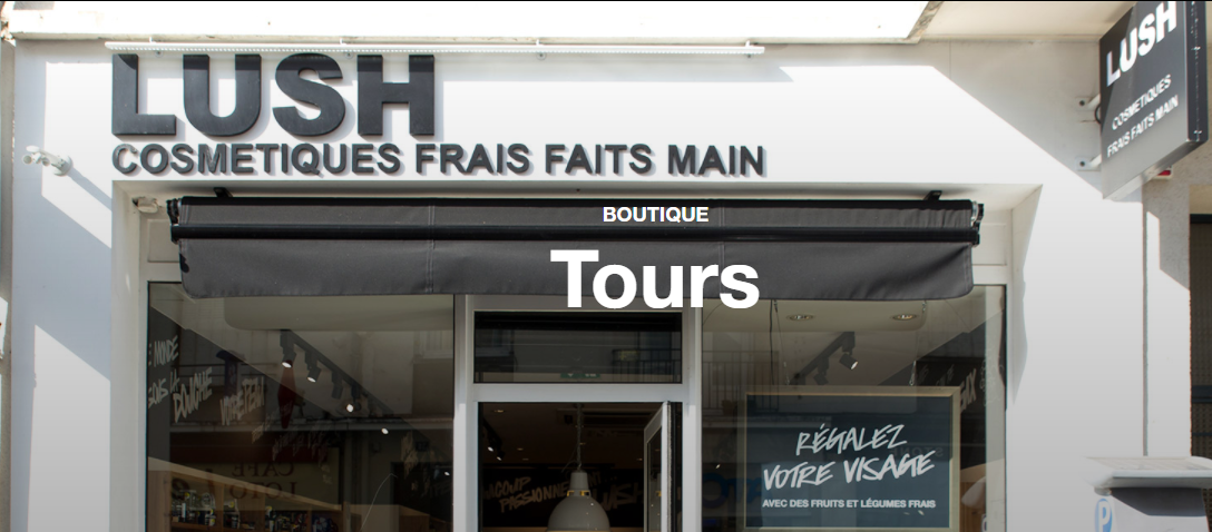 LUSH Cosmetics Tours